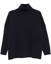 Weekend by Maxmara - High-Neck Virgin Wool Jumper - Lyst