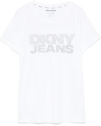 DKNY - T-Shirt Con Logo - Lyst