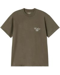Carhartt - Logo-Detail Short-Sleeve T-Shirt - Lyst