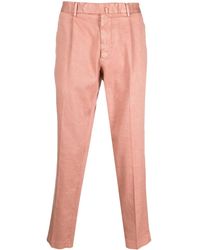 Dell'Oglio - Pleated Tapered-Leg Trousers - Lyst