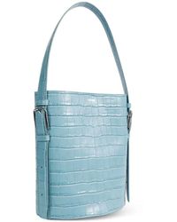 Coperni - Borsa A Secchiello Ergonomical Con Effetto Coccodrillo - Lyst