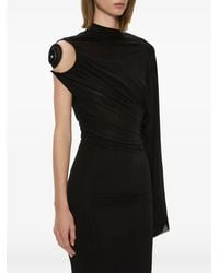Christopher Esber - Aurelia Sculpted Spiral-Drape Maxi Gown - Lyst