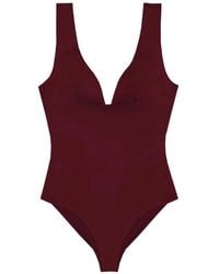 MC2 Saint Barth - V-Neck Swimsuit - Lyst