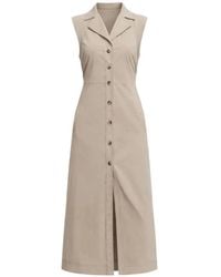 Veronica Beard - Orla Button-Front Dress - Lyst
