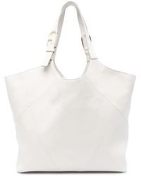 Furla - Large Flow Leather Tote Bag - Lyst
