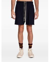 Les Tien - Short En Maille Gaufrée À Bords Francs - Lyst