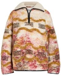 Isabel Marant - Haut Marner En Polaire - Lyst