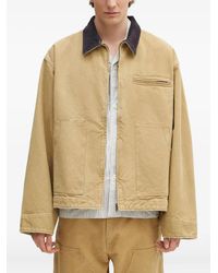 Ambush - Giacca-Camicia Con Collo A Coste - Lyst