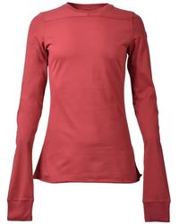 Moncler - X Rick Owens T-Shirt Met Logo-Patch - Lyst