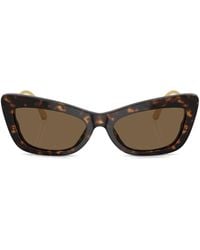 Dolce & Gabbana - Crystal Cat-Eye Sunglasses - Lyst