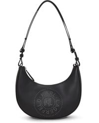 Karl Lagerfeld - K/Circle Studded Moon Bag - Lyst