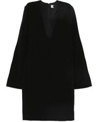 TOTEME - Vestido corto de manga acampanada - Lyst