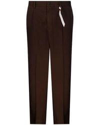 Santaniello - Pleated Elasticated-Waist Trousers - Lyst