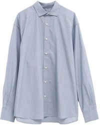 Baserange - Claude Striped Button Shirt - Lyst