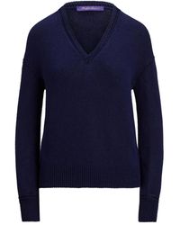 Ralph Lauren - Vネック セーター - Lyst