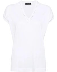 Fabiana Filippi - Sequin-Embellished Knitted Top - Lyst