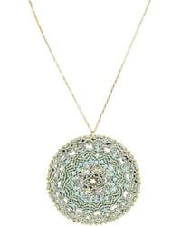 Madison - Mandala Xl Dreamers Bead-Embellished Necklace - Lyst