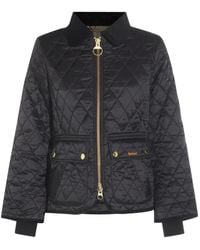 Barbour - Abrigo con acolchado de rombos - Lyst