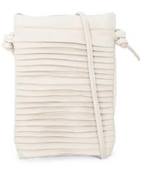 SOMMET - Mini Paloma Rows Pleated Crossbody Bag - Lyst