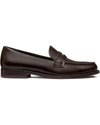 Tory Burch - Penny Leather Loafers - Lyst