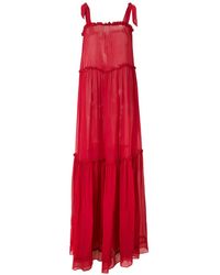 Amir Slama - Silk Maxi Dress - Lyst
