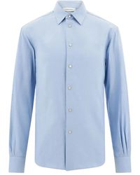 Ferragamo - Camisa con botones de presión - Lyst