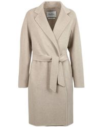 Max Mara - Maceri Cashmere Robe Coat - Lyst