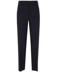 Seventy - Pressed-Crease Belt-Loops Trousers - Lyst