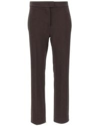 Kaos - Straight-Leg Slit-Hem Trousers - Lyst