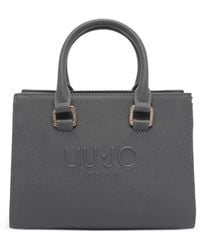 Liu Jo - Logo-Embossed Tote Bag - Lyst