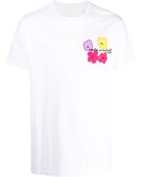 Maharishi - Floral-Embroidered Organic-Cotton T-Shirt - Lyst