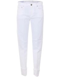 Dondup - Vaqueros Coco con bajos con vuelta - Lyst