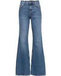 Liu Jo - High-rise Flared Jeans - Lyst