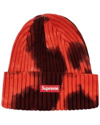 Supreme - Overdyed Beanie Hat - Lyst