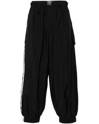 Y-3 - Pantalones de chándal con tres rayas - Lyst