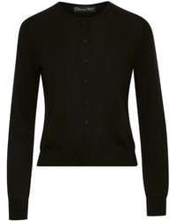Oscar de la Renta - Button-Front Cardigan - Lyst