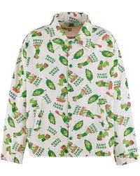 SAINT Mxxxxxx - Denim Tears Graphic-Print Jacket - Lyst