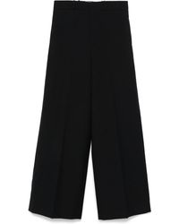 Carven - Wool Palazzo Pants - Lyst