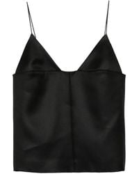 Brandon Maxwell - Top Bridges Sin Mangas - Lyst