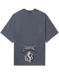 we11done - Monster Graphic-Print T-Shirt - Lyst