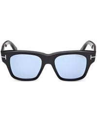 Tom Ford - Caine Square-Frame Sunglasses - Lyst