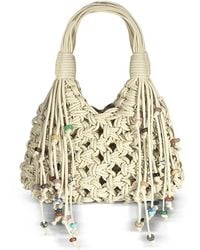 HIBOURAMA - Mini Vannifique Desert Stone Stone-Embellished Tote Bag - Lyst