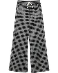 Amiri - Broek Met Trekkoord En Geometrisch Patroon - Lyst