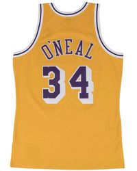 Mitchell & Ness - Nba Shaquille O'Neal 1996 Los Angeles Lakers Vest - Lyst
