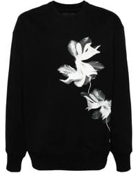 Y-3 - Gfx Sweatshirt Mit Blumen-Print - Lyst