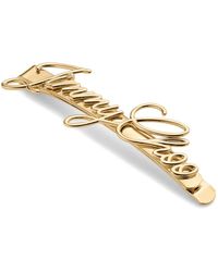 Jimmy Choo - Logo Script Hair Clip - Lyst
