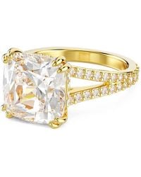 Swarovski - Stilla Crystal-Embellished Ring - Lyst