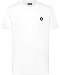 Billionaire - Logo-Plaque T-Shirt - Lyst
