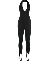 Saint Laurent - Jumpsuit Met Halternek - Lyst