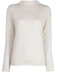 N.Peal Cashmere - Pull En Cachemire À Col Montant - Lyst